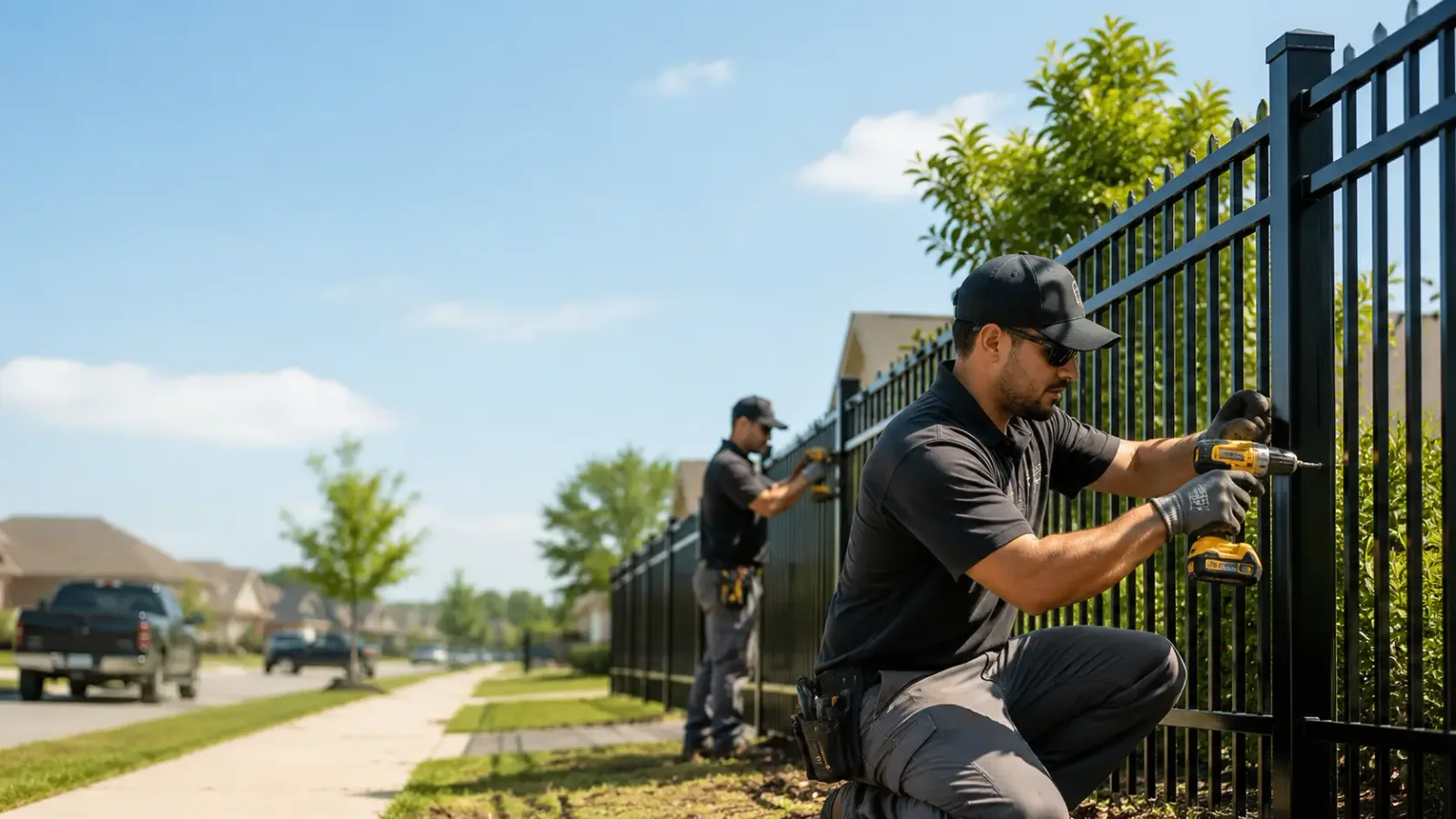 Metal Fence Installation in Fortuna, CA